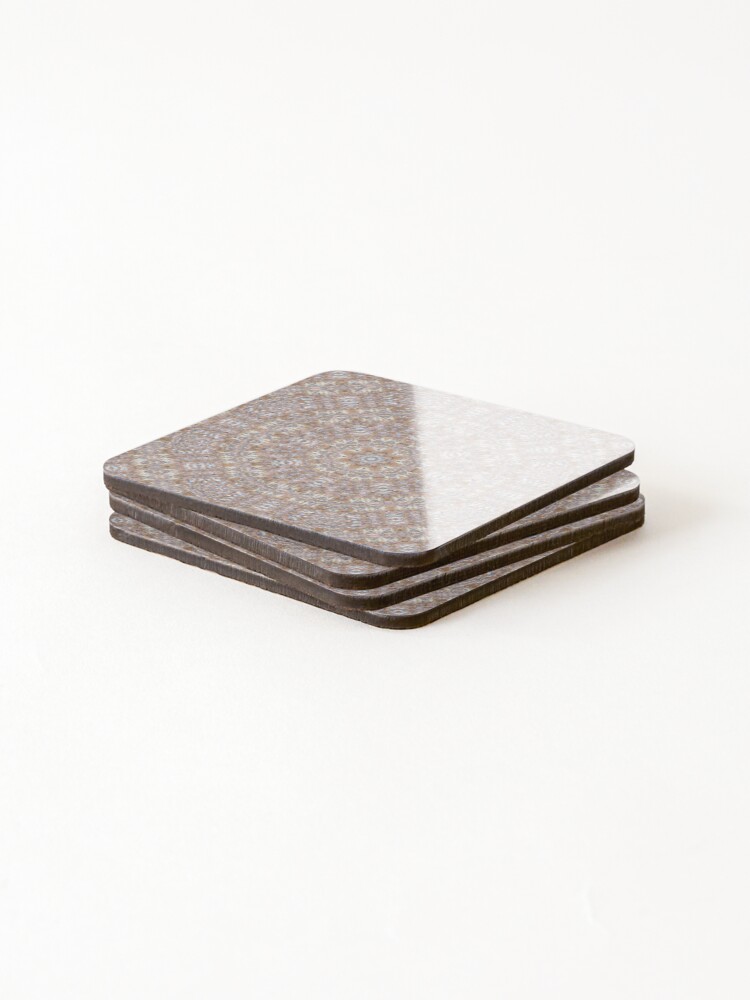 Thumbnail 4 of 5, Coasters (Set of 4), Patterns Over Patterns. designed and sold by MindTravel.