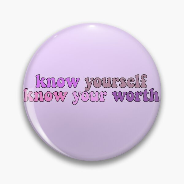 Item preview, Know Yourself Know Your Worth designed and sold by Danimw.