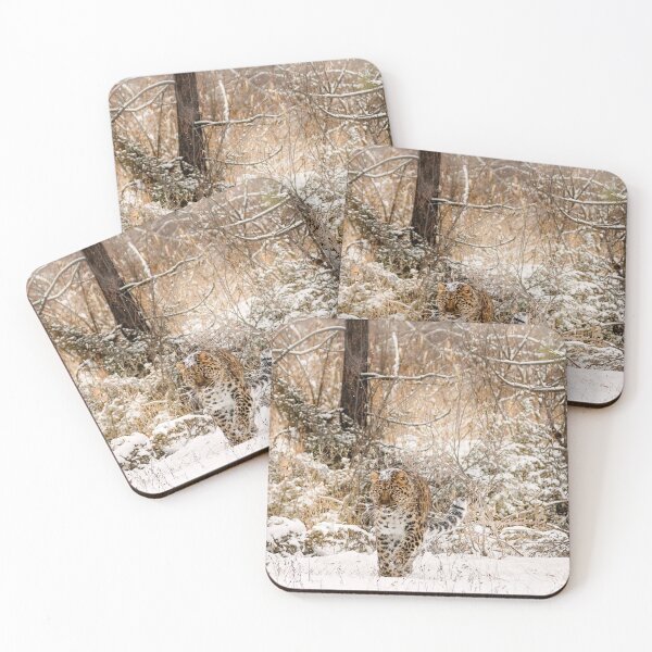Item preview, Camuflaje de leopardo de Amur designed and sold by WesDotPhotography.