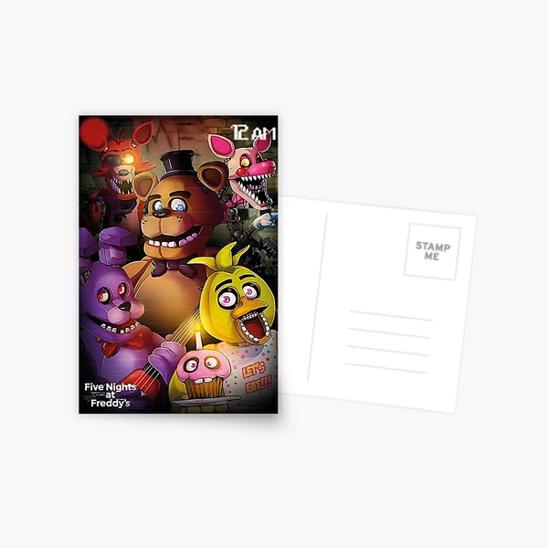 FNAF 1 Postcard for Sale by AngrySlowpoke