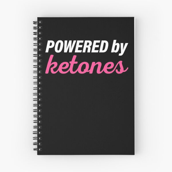 Item preview, Powered by Ketones Womens Keto Diet Gifts designed and sold by Sardine Designs.