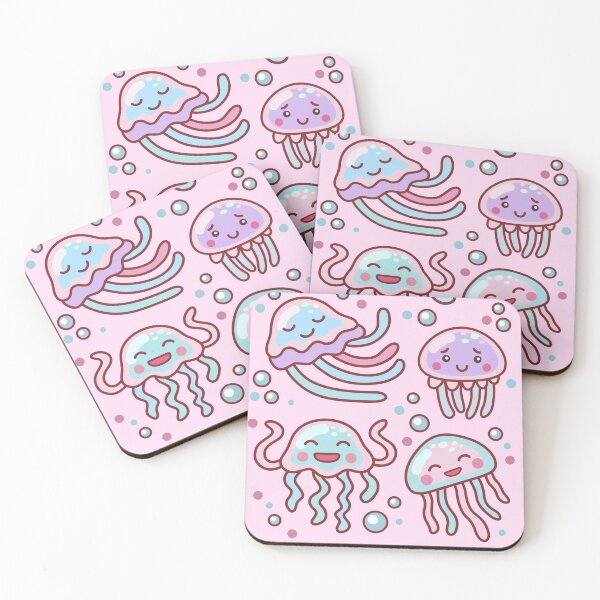 Item preview, Cotton Candy Jellyfishes #3 designed and sold by lightsonfire.
