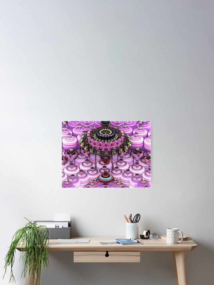 Thumbnail 2 of 3, Poster, Turning it Pink designed and sold by barrowda.