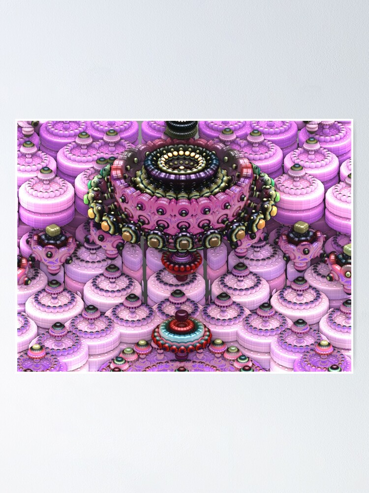 Thumbnail 1 of 3, Poster, Turning it Pink designed and sold by barrowda.