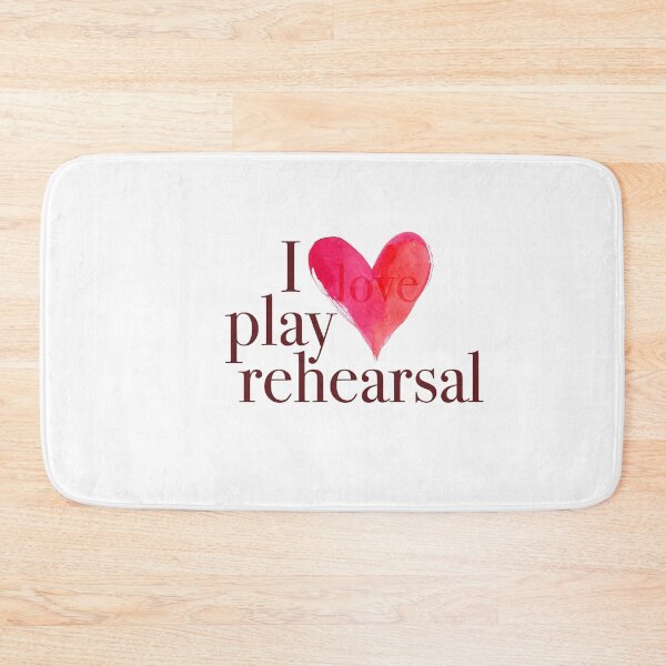 Item preview, i love play rehearsal designed and sold by annaundso.
