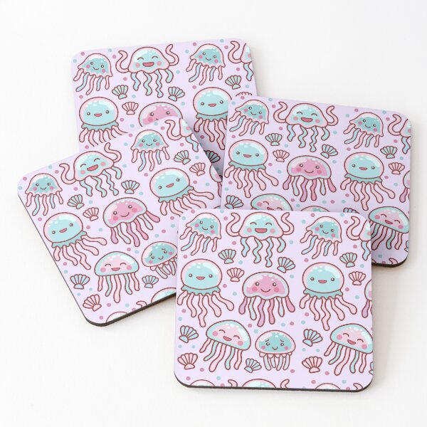 Item preview, Cotton Candy Jellyfishes #4 designed and sold by lightsonfire.