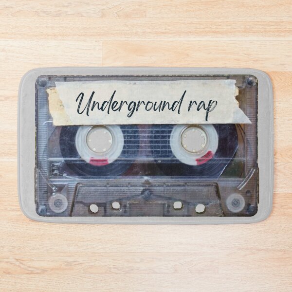 Item preview, Best of Underground Rap Music Songs Style Cassette Old School designed and sold by Thestarrysky.