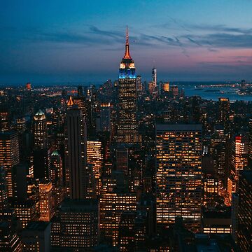 Artwork thumbnail, NYC at Night by rlafranco