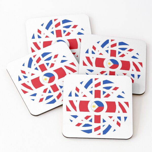 Item preview, British Filipino Multinational Patriot Flag Series designed and sold by Carbon-Fibre Media.