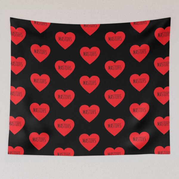 Item preview, I Love Mastiffs Heart  designed and sold by Vanover Designs.