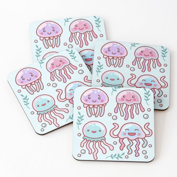 Item preview, Cotton Candy Jellyfishes #5 designed and sold by lightsonfire.