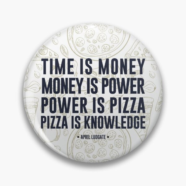 Item preview, pizza is knowledge designed and sold by annaundso.