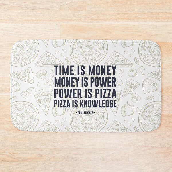 Item preview, pizza is knowledge designed and sold by annaundso.