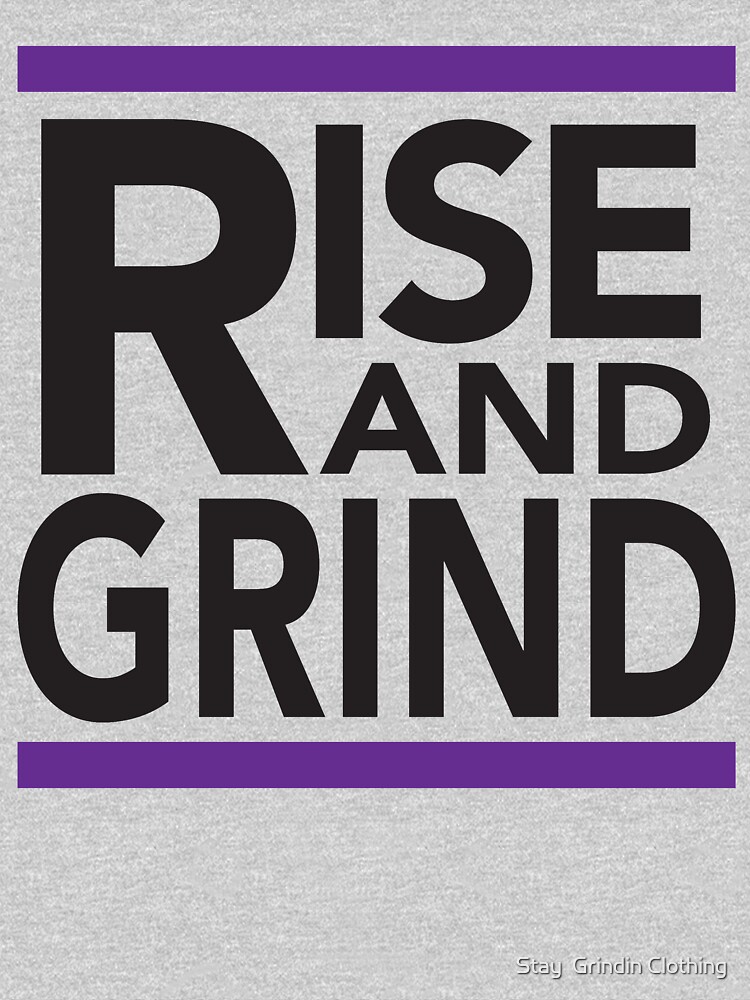 Rise and Grind - RUN DMC - Purple by omegared17