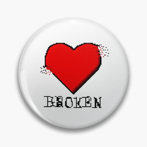 Item preview, Broken Heart (PIXEL) designed and sold by harryleroux.