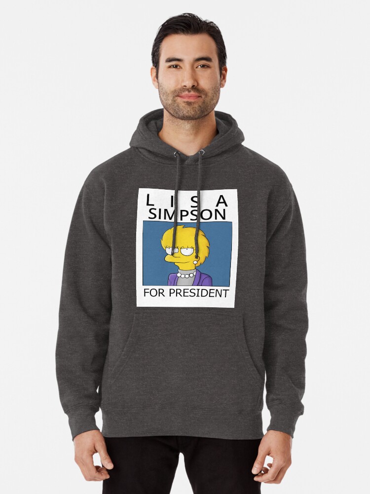 lisa simpson for president sweatshirt