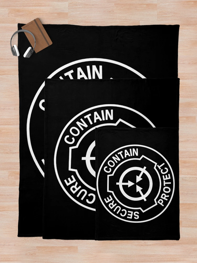 Thumbnail 5 of 6, Throw Blanket, SCP Patch - Inverted designed and sold by CCCDesign.