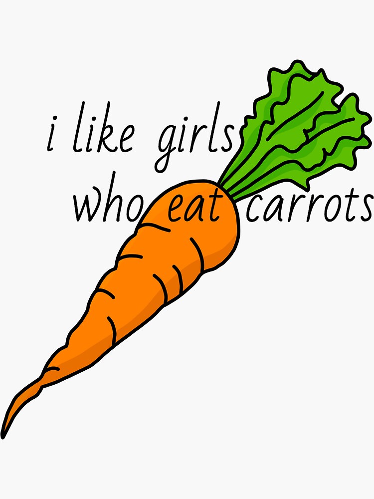 Spice of life carrot edition. Морковь стикер. I like girls who eat Carrot. Carrots and Sticks icon. Cats don’t / doesn’t eat Carrots как правильно.