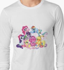My Little Pony Mane6 and Logo Long Sleeve T-Shirt