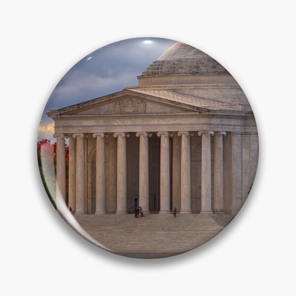 Artikelvorschau, Am frühen Morgen im Jefferson Memorial entworfen und verkauft von Gerard Fornarotto.