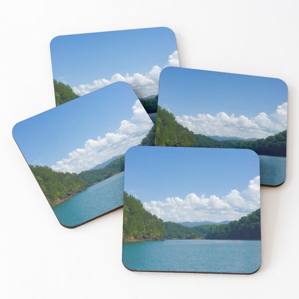 Item preview, Lago de montaña humeante designed and sold by Chel Summers .