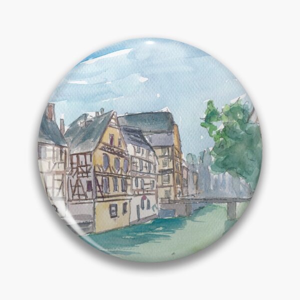 Item preview, Strasbourg Petite France Water View and Old Houses  designed and sold by artshop77.