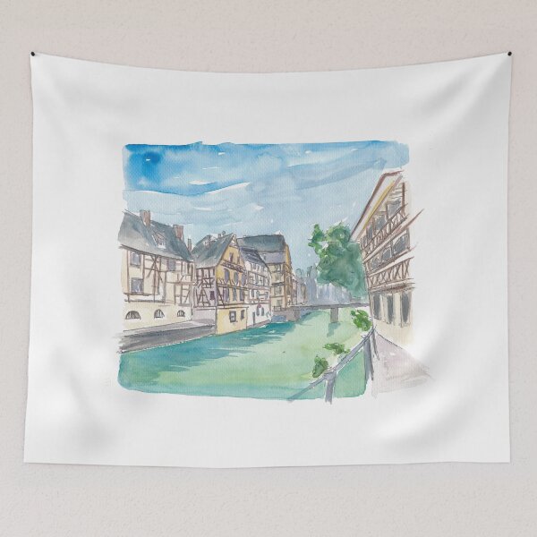 Item preview, Strasbourg Petite France Water View and Old Houses  designed and sold by artshop77.