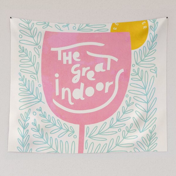 Item preview, Rediscover the Great Indoors #humor #wisewords #typography designed and sold by Dominiquevari.