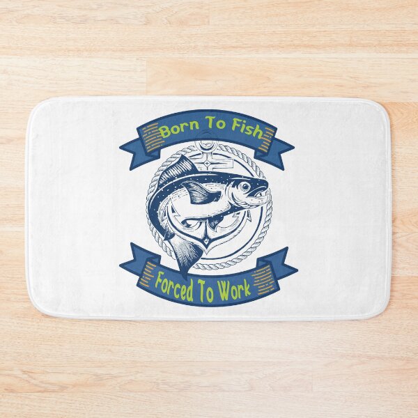 Item preview, Born To Fish Forced To Work T-Shirt designed and sold by sophiajon.