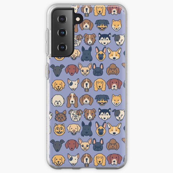 Doggos - Blue Samsung Galaxy Soft Case