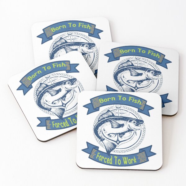 Item preview, Born To Fish Forced To Work T-Shirt designed and sold by sophiajon.