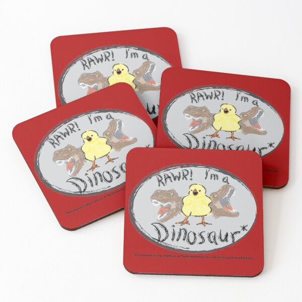 Item preview, RAWR! I'm a Dinosaur! - Tyrannosaurus rex Chicken I designed and sold by JD's Shop.