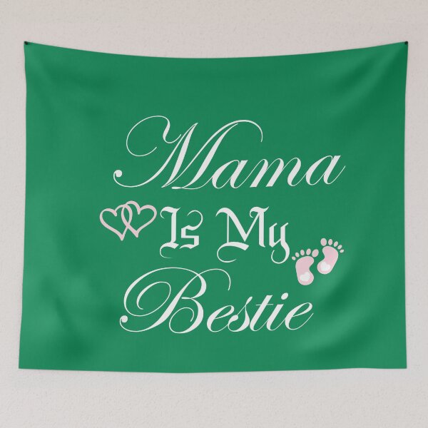 Item preview, Mama Is My Bestie: Funny Blessed Mama Quote. designed and sold by cutitoutsir.
