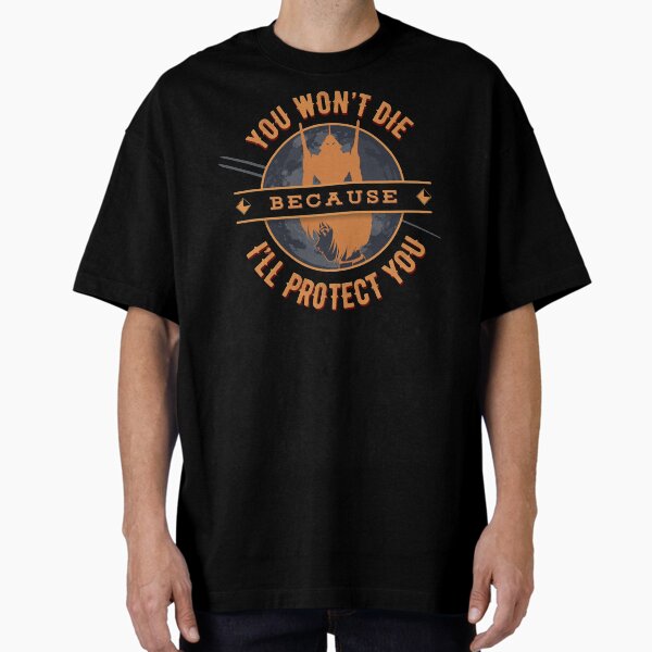 You Won't Die BEcause I'll Protect You. REI AYANAMI. EVANGELION Oversized T-Shirt
