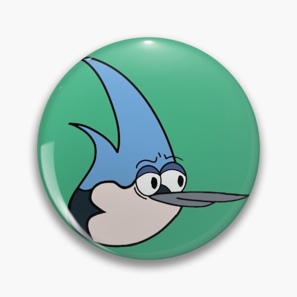 Regular Show 8 pins buttons Mordecai Rigby Skips Pops Mr Meallard