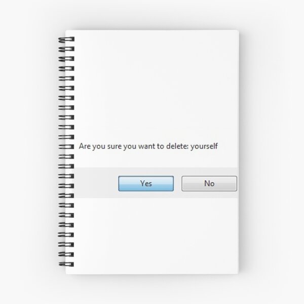 Item preview, delete yourself designed and sold by no1phantrash.