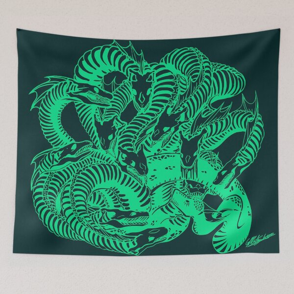 Item preview, Lonely Hydra - Neon designed and sold by spicyhoneyheart.