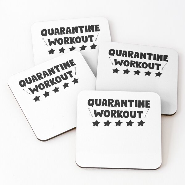 Item preview, Quarantine Workout T-Shirt, Funny Quarantine 2020 Pandemic Lockdown Shirt, Funny Wine Lover Gift, Workout T-Shirt designed and sold by Noussairox.