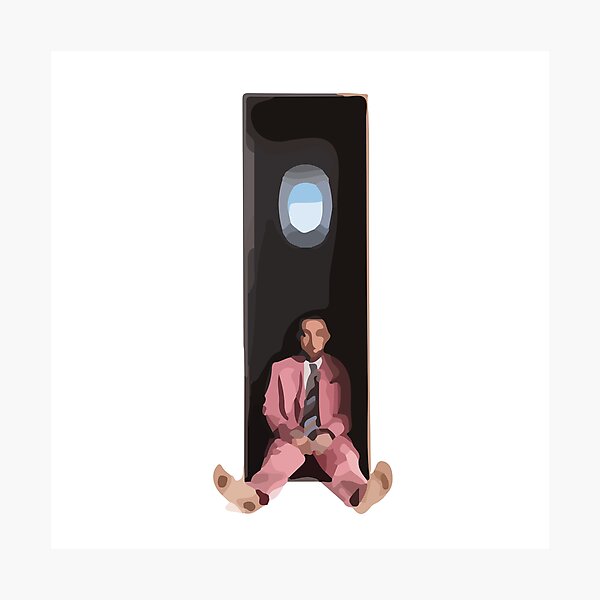 Swimming album cover Photographic Print