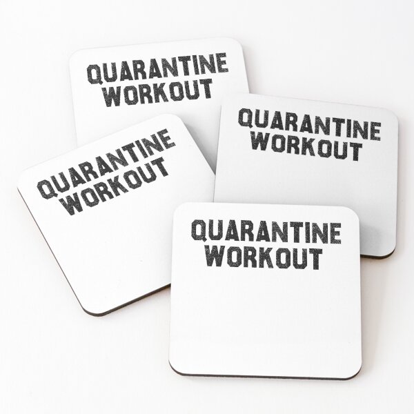 Item preview, Quarantine Workout T-Shirt, Funny Quarantine 2020 Pandemic Lockdown Shirt, Funny Wine Lover Gift, Workout T-Shirt designed and sold by Noussairox.
