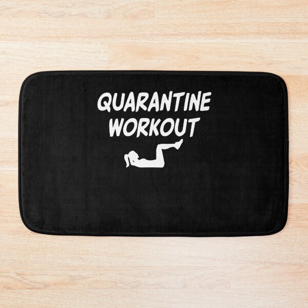 Item preview, Quarantine Workout T-Shirt, Funny Quarantine 2020 Pandemic Lockdown Shirt, Funny Wine Lover Gift, Workout T-Shirt designed and sold by Noussairox.