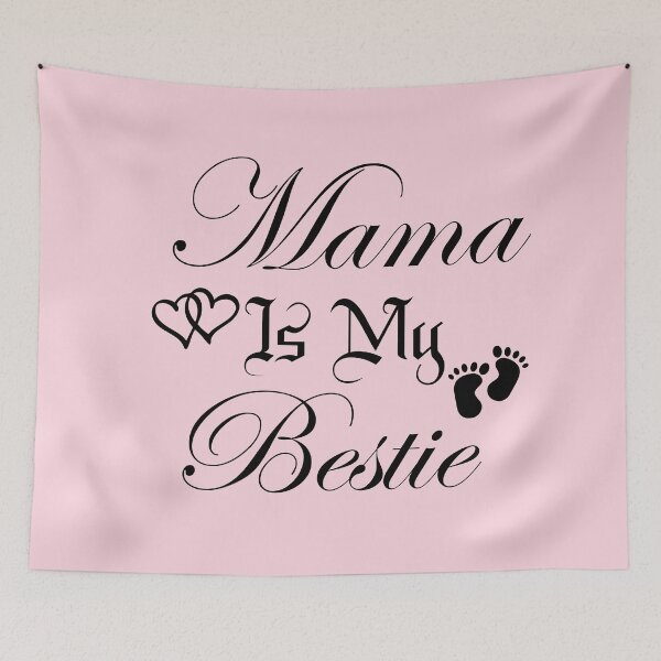 Item preview, Mama Is My Bestie: Funny Blessed Mama Quote. designed and sold by cutitoutsir.