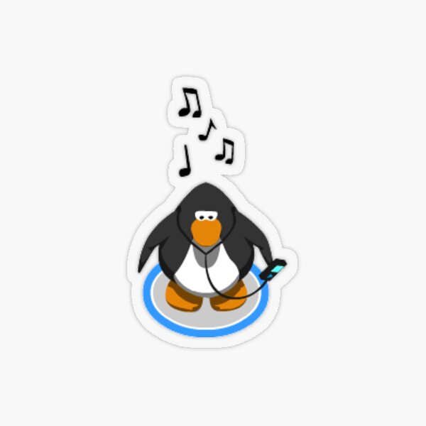 Item preview, Club Penguin Music MP4 designed and sold by Guy Signs.