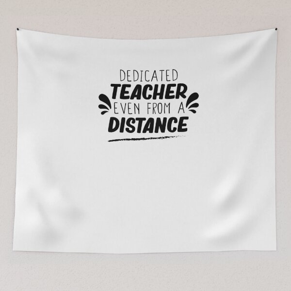 Item preview, Dedicated Teacher Even From A Distance, Teacher Shirt, Distance Learning,Virtual Teacher, Homeschool Shirt,Teacher Tee designed and sold by Noussairox.
