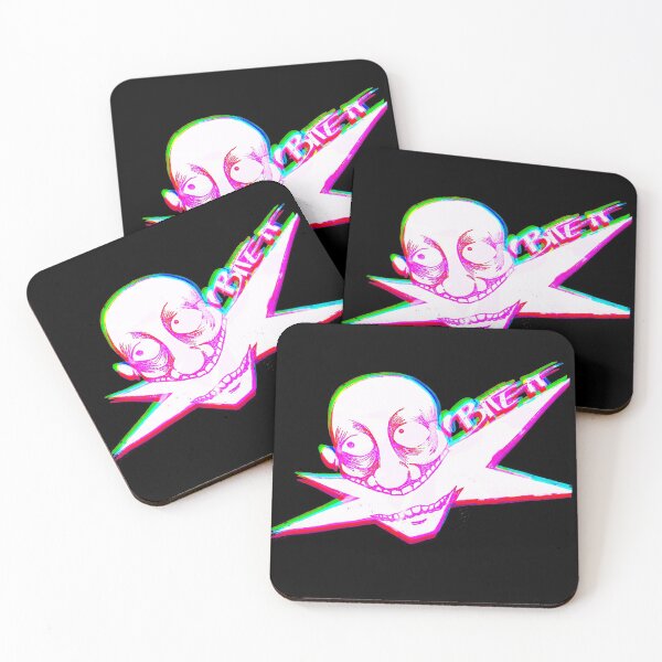 Item preview, BITE IT neon graffiti  designed and sold by Anna Newman.