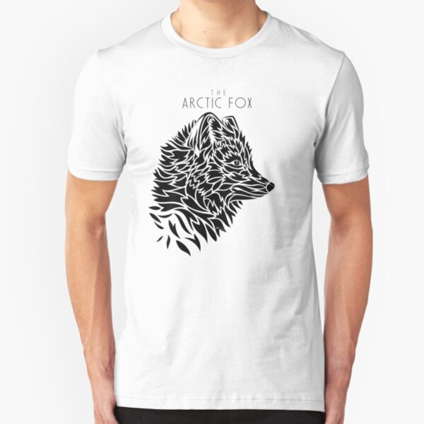 The Arctic Fox - black Slim Fit T-Shirt