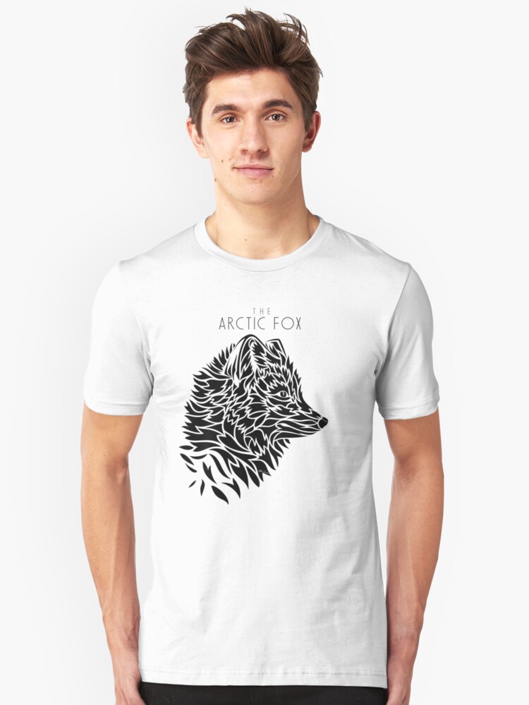 Alternate view of The Arctic Fox - black Slim Fit T-Shirt