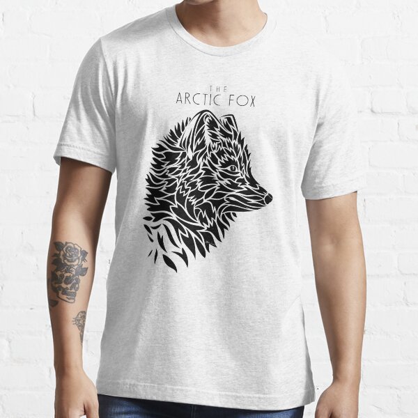The Arctic Fox - black Essential T-Shirt