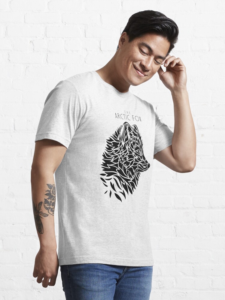 Alternate view of The Arctic Fox - black Essential T-Shirt