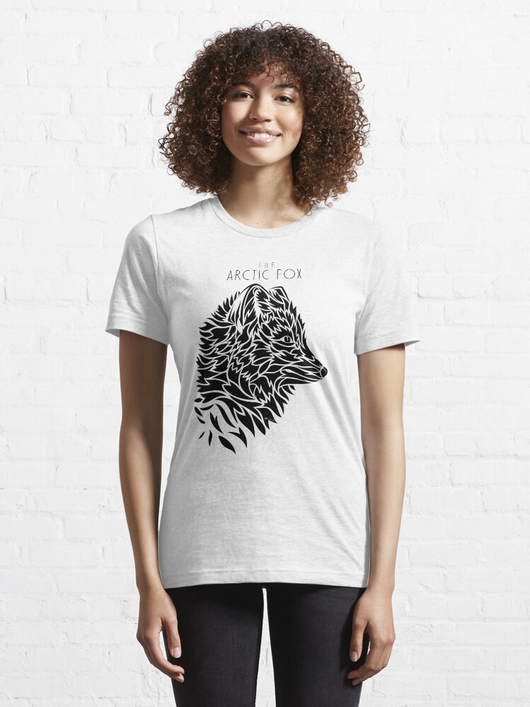 Alternate view of The Arctic Fox - black Essential T-Shirt